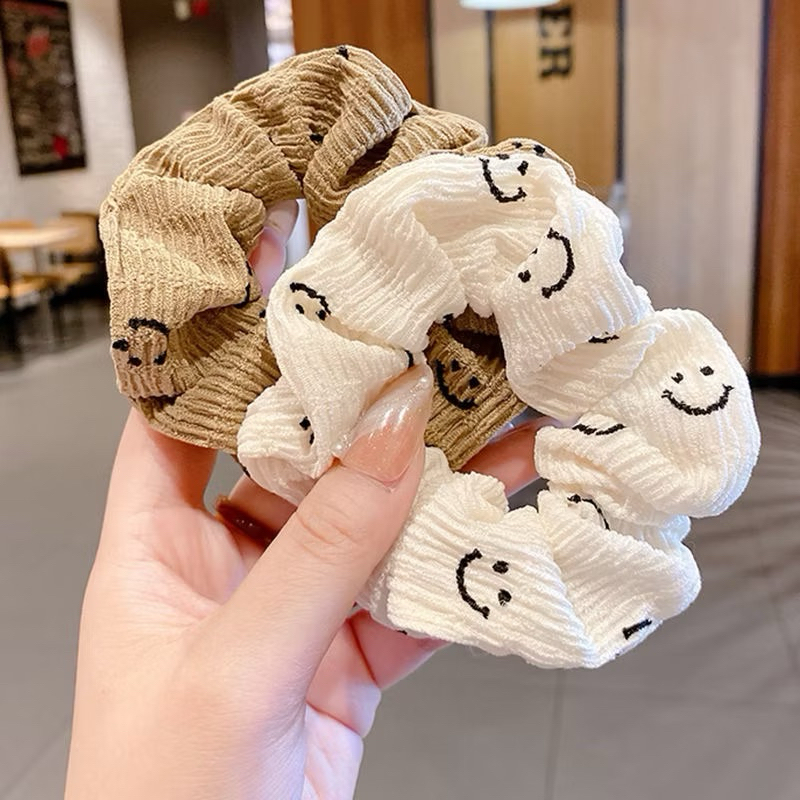 Set 3 Dây Buộc Tóc Scrunchies Pastel Hàn Quốc Cho Bé Gái Dễ Thương Liena'S Closet