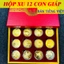 Bộ Quà Tặng Hộp Xu 12 Con Giáp Phong Thuỷ May Mắn, chiêu tài chiêu lộc - Bản Tiếng Việt