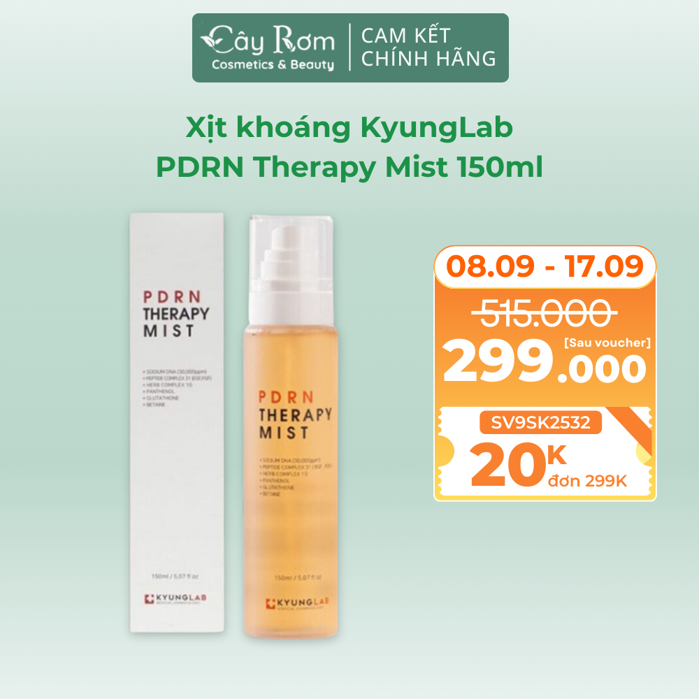 Xịt khoáng KyungLab PDRN Therapy Mist 150ml | Cây Rơm Cosmetics ...