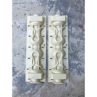 Khuôn  con tiện lục bình trang trí lan can bê tông nhựa abs cao 50 cm hoặc 0,5 kg đai nhựa cố định sắt 2,5 đến 2,8 mm