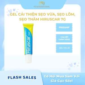 GEL CẢI THIỆN SẸO VỪA, SẸO LÕM, SẸO THÂM HIRUSCAR 7G