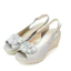 Dép Sandal đế xuồng hoa cúc 8cm KOSU 24012, xăng đan nữ hở mũi siêu nhẹ,chống thấm nước, trơn trượt chính hãng KOBE Nhật