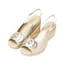 Sandal đế xuồng 8cm hoa trà Kosu 24313, giày công sở nữ siêu êm chống thấm nước trơn trượt Nhật Bản