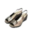 Sandal đế xuồng 8cm hoa trà Kosu 24313, giày công sở nữ siêu êm chống thấm nước trơn trượt Nhật Bản
