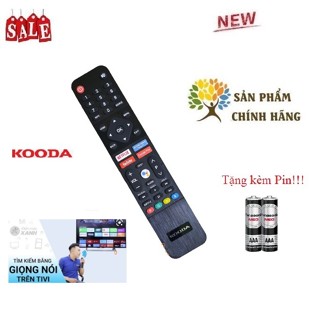 Remote Điều khiển tivi KOODA giọng nói- Hàng chính hãng theo TV ...