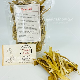 Ngưu tất bắc 100g, rễ cỏ xước khô, thái lát mỏng, thơm, sạch - Lãn Ông