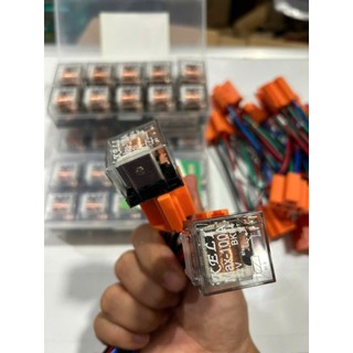 Rơle 4 chân, 5 chân điện 12v-24v công suất 80-100A cao cấp