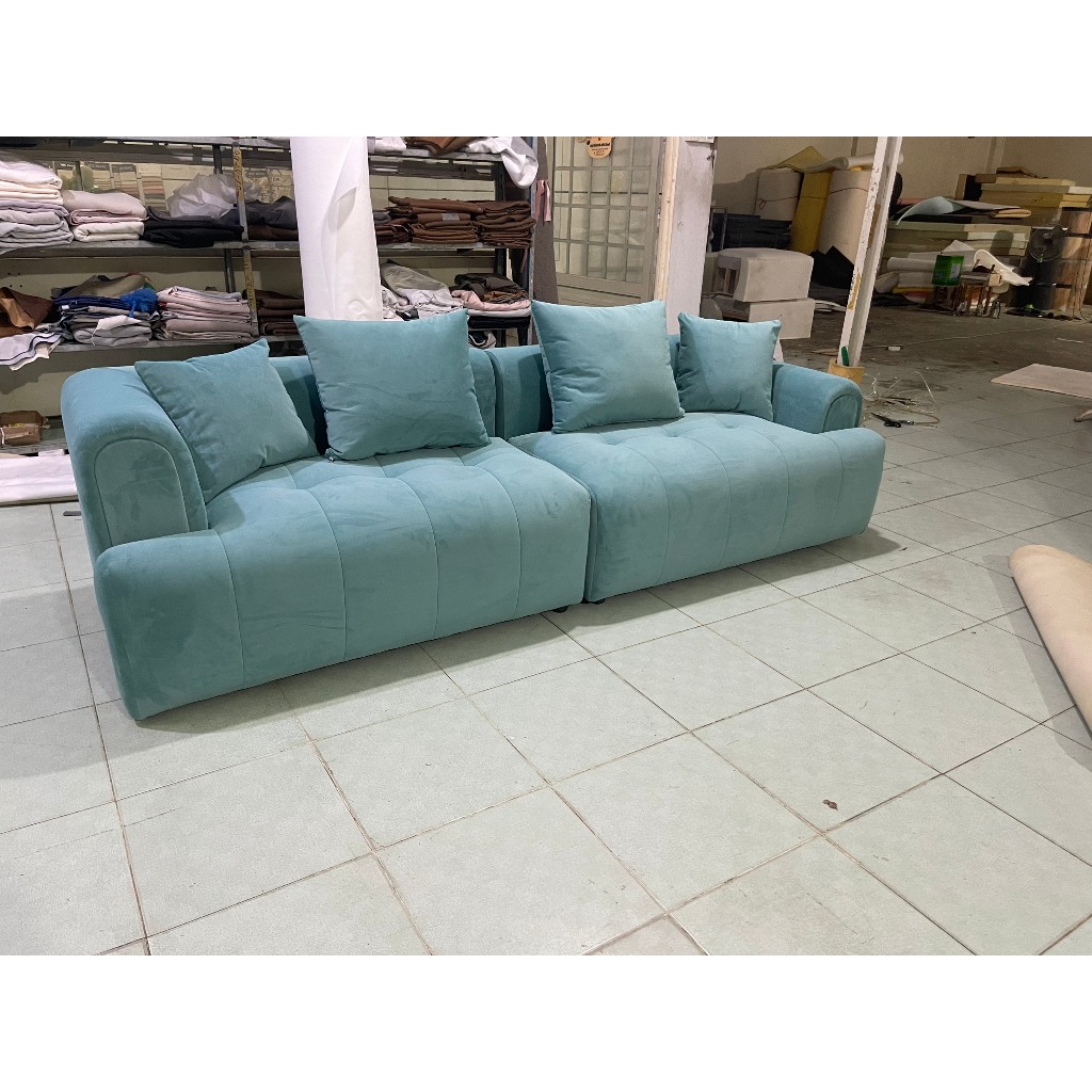sofa múi NHU Y DECOR dòng cao cấp phong cách Hàn Quốc kích thước và chất liệu đa dạng, hàng xuất khẩu freeship hcm