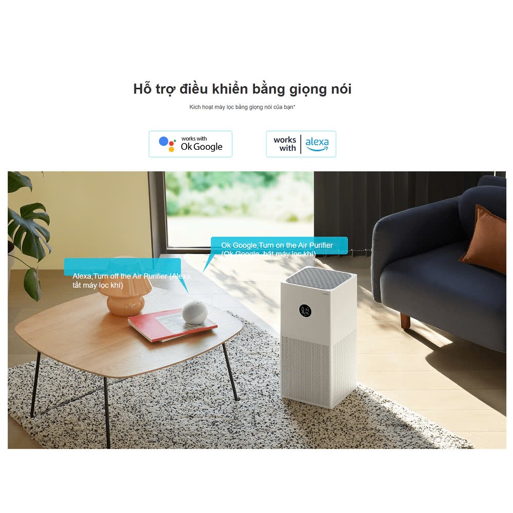 Ảnh Máy Lọc Không Khí Xiaomi Smart Air Purifier 4 Lite / Compact 4 Điều khiển từ xa Bản Quốc Tế 2