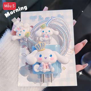 Bộ bảo vệ dây cáp sạc, củ điện thoại, củ sạc nhanh 18-20w 🌸 tuyển sỉ🌸