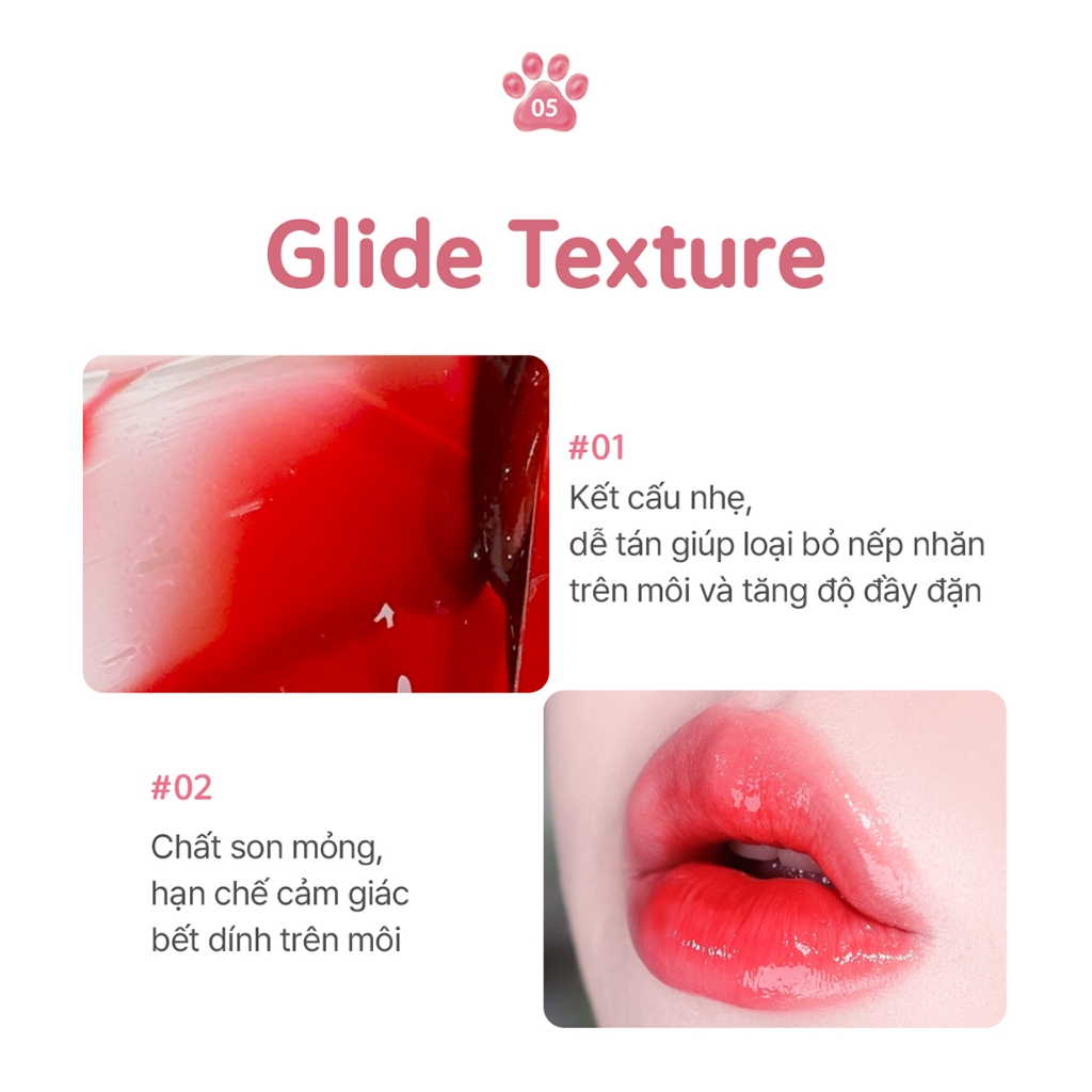 Ảnh Combo 2 Cây Son Bóng Black Rouge Chewy Lip Glaze 32.8g 4