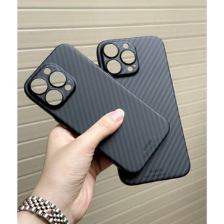 Ốp vân Carbon siêu mỏng không bám vân tay bảo vệ camera chống trầy xước dành cho iphone 17 16 15 14 13 12 pro max - XLV