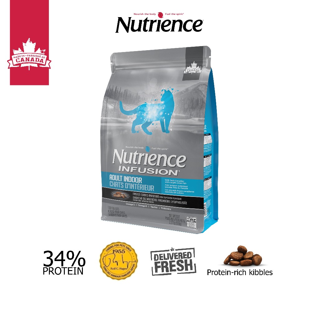 Ảnh Nutrience Infusion Cá Biển cho Mèo trưởng thành - Cá biển, dầu cá hồi và rau củ quả tự nhiên 500g 1
