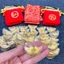 Combo 100 Thỏi Vàng Tài Lộc kèm Túi Nhung Phúc Lộc may mắn, trưng bày biếu tặng, lì xì độc đáo , Quà Tết