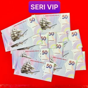 BỘ 15 TỜ Tiền Thuận Buồm Xuôi Gió Macao Lưu Niệm Seri Đẹp Full Bát Quý 0-9,quà Tết đẳng cấp