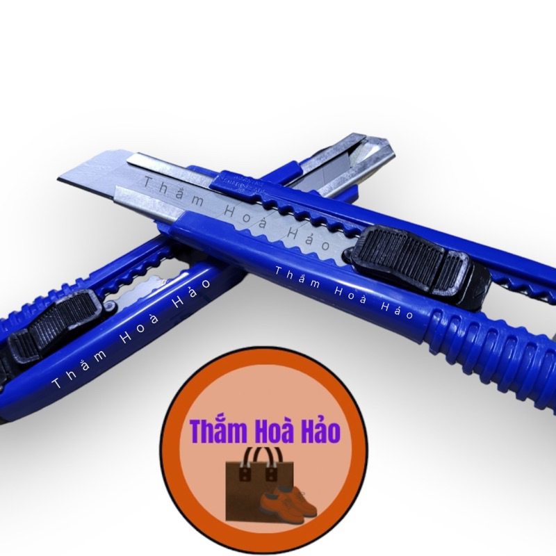 Dao rọc giấy màu xanh cán nhựa. Dao rọc giấy chuyên dụng | Shopee Việt Nam