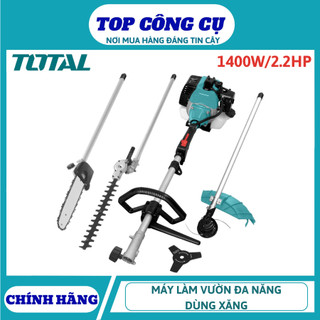 TOTAL Máy làm vườn đa năng dùng xăng 1.4Kw (2.2HP) TMT55211