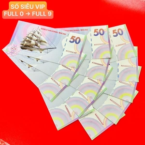 COMBO 15 Tờ Tiền Thuận Buồm Xuôi Gió Macao Số Seri Đẹp Full Bát Quý, Sảnh Rồng, Lộc Phát, Thần Tài