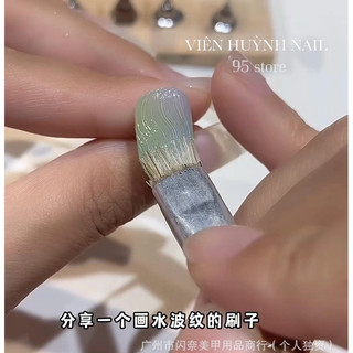 Chổi lông cứng tạo kiểu nail