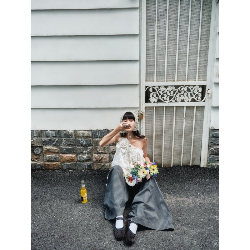 LITTLE FLOWER DRESS & KIKO PANTS_Things.Studios
