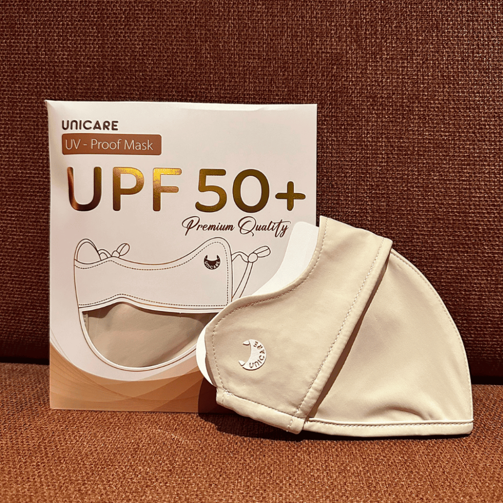 Khẩu trang UNICARE UV- Proof Mask Chống Tia UV Chất Lụa Băng Mềm Mịn Mát Thông Thoáng Cao Cấp