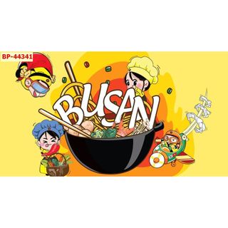 Tranh 3D Dán Tường Giành Cho Nhà Hàng Lẩu Nướng hình ảnh bắt mắt, hợp phong cách Châu Á