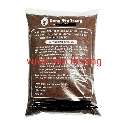 Gói 5dm3 Mụn Xơ Dừa Sfarm Đã Qua Xử Lý Đặng Gia Trang