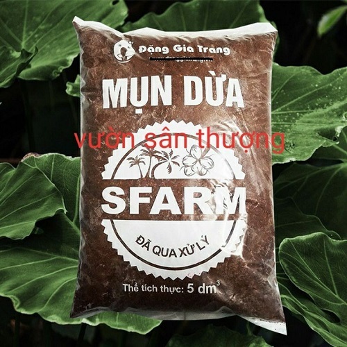 Gói 5dm3 Mụn Xơ Dừa Sfarm Đã Qua Xử Lý Đặng Gia Trang
