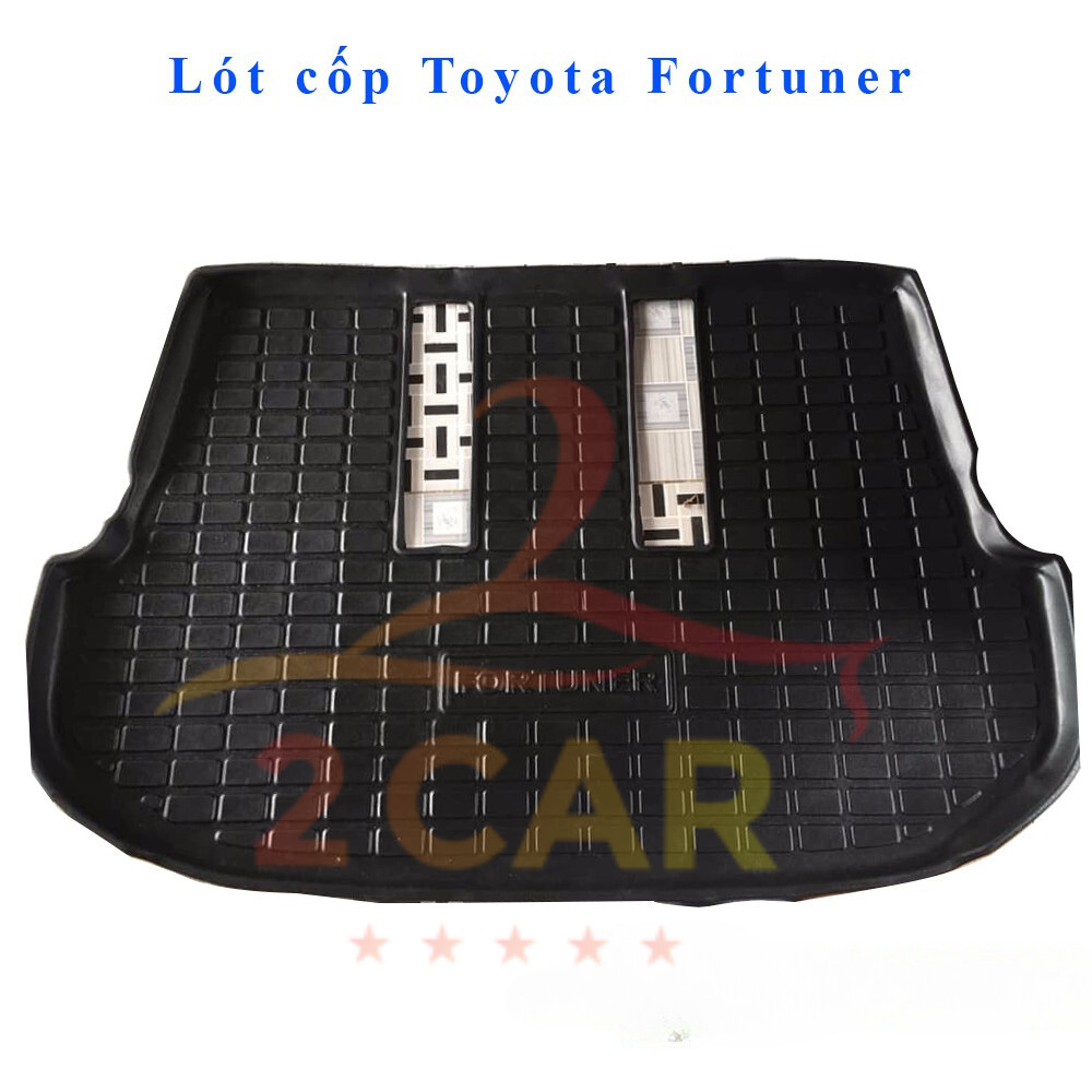 Lót cốp xe Toyota Fortuner 2006- 2009- 2016- 2022- 2023-2024 nhựa dẻo cao cấp LCN-TO005