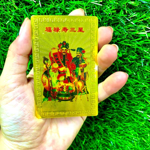 Kim Bài Tam Đa PHÚC LỘC THỌ mang ý nghĩa về Sức Khỏe - Công Việc - Sống Lâu