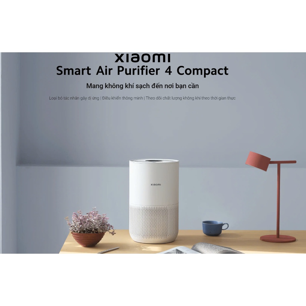 Ảnh Máy lọc không khí Xiaomi Smart Air Purifier 4 Compact Điều khiển từ xa - Hàng Chính Hãng 2