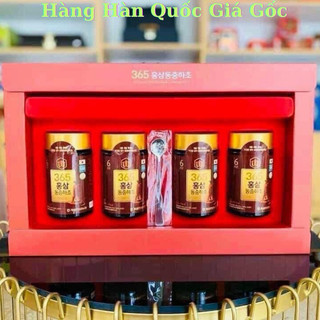 [DATE 2028] Cao Hồng Sâm Đông Trùng Hạ Thảo 365 Hàn Quốc Hộp 4 lọ x 240g, Bồi bổ sức khỏe, chống mệt mỏi