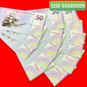 Bộ 13 Tờ Tiền Thuận Buồm Xuôi Gió Macao Seri Đẹp Siêu VIP , lì xì Tết cực chất