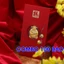 Bao Lì Xì Thần Tài Mạ Vàng HONG KONG May Mắn, Sang Trọng Ngày Tết , Vía Thần Tài Mùng 10