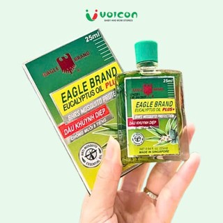 Dầu khuynh diệp Singapore Eagle Brand 30ml /Eagle Brand Plus chống muỗi 25ml