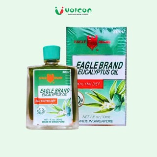 Dầu khuynh diệp Singapore Eagle Brand 30ml /Eagle Brand Plus chống muỗi 25ml