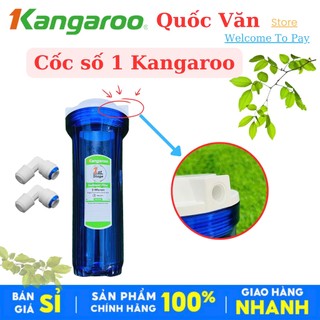 Bộ Cốc Lọc 1-2-3 Máy Lọc Nước Kangaroo Chính Hãng 100% - Tặng kèm Cút