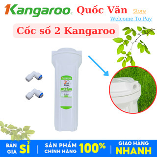 Bộ Cốc Lọc 1-2-3 Máy Lọc Nước Kangaroo Chính Hãng 100% - Tặng kèm Cút