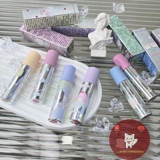 [FLORTTE] Son Kem Bùn FLORTTE Vỏ Bạc Cô Gái Girls Dormitory Series Milk Cake Lip Cream (2.3g)