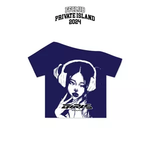 ÁO KAKI NỮ LỆCH VAI FORM RỘNG BADGIRL FFCLUB MIX