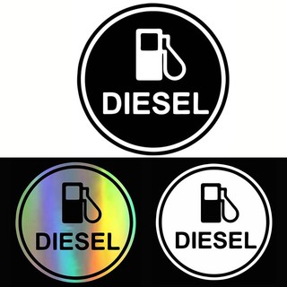 Tem Dán Trang Trí Nắp Bình Đổ Dầu DIESEL Ô Tô – Chống Nước