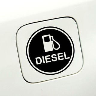 Tem Dán Trang Trí Nắp Bình Đổ Dầu DIESEL Ô Tô – Chống Nước