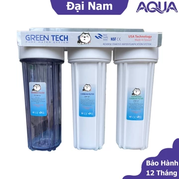Bộ lọc thô 3 cấp, lọc nước giếng, lọc nước phèn, lọc thô sinh hoạt