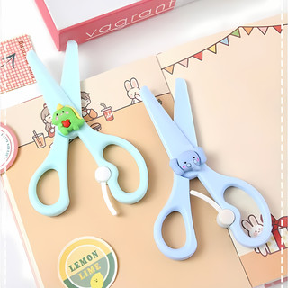 Kéo Thủ Công Lưỡi Nhựa Đính Charm Kuromi, Melody Cute Cho Bé An Toàn Dễ Thương Cho Học Sinh Dân Văn Phòng Tiện Dụng
