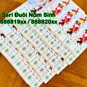 ⭐XÃ KHO⭐ Tiền Mã Đáo Thành Công Macao Phong Thủy Kỷ Niệm SERI NĂM SINH 19xx 20xx tặng bao đỏ may mắn