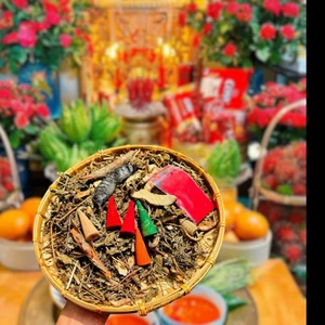 Gói thảo mộc xông nhà, cửa tiệm, đất đai trấn trạch cực mạnh