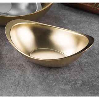 -BÁT INOX MẠC MÀU VÀNG SANG TRỌNG , ĐEM LẠI TÀI LỘC MAY MẮN