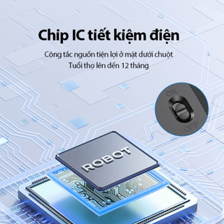 Chuột bluetooth Không Dây 2.4GHz ROBOT M355 Có 3 Mức DPI Di Chuyển Chuột  Mượt