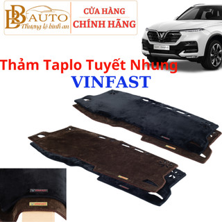 Thảm taplo ô tô VINFAST VF5 chất tuyết nhung cao cấp hàng loại 1 đẹp, thẩm mỹ bảo vệ taplo xe mọi thời tiết