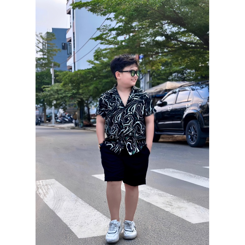 set hoạ tiết cho bé trai TONiKIDS